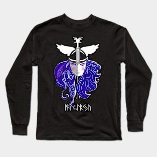 Purple Valkyrie Long Sleeve T-Shirt